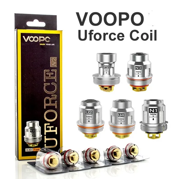 Оригинальные сменные головки катушки UForce N1/N2/N3/U2/U4/P2 подходят для атомайзера T2 Drag 2