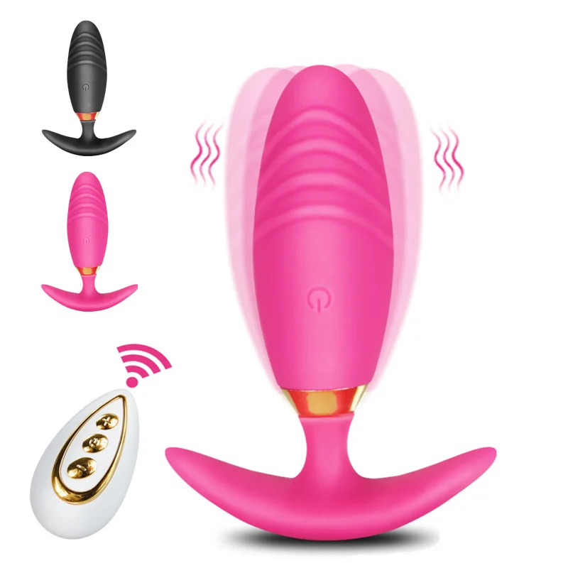 Anal Vibrator Remote Control Butt Plug Prostate Massager Bullet Clitoris Stimulator Sex Toys For Adults Gay | Красота и здоровье