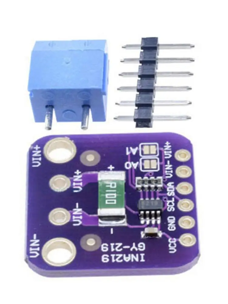 GY INA219 цифровой модуль датчика тока IEC высокой точности фиолетовый|Сумки и чехлы