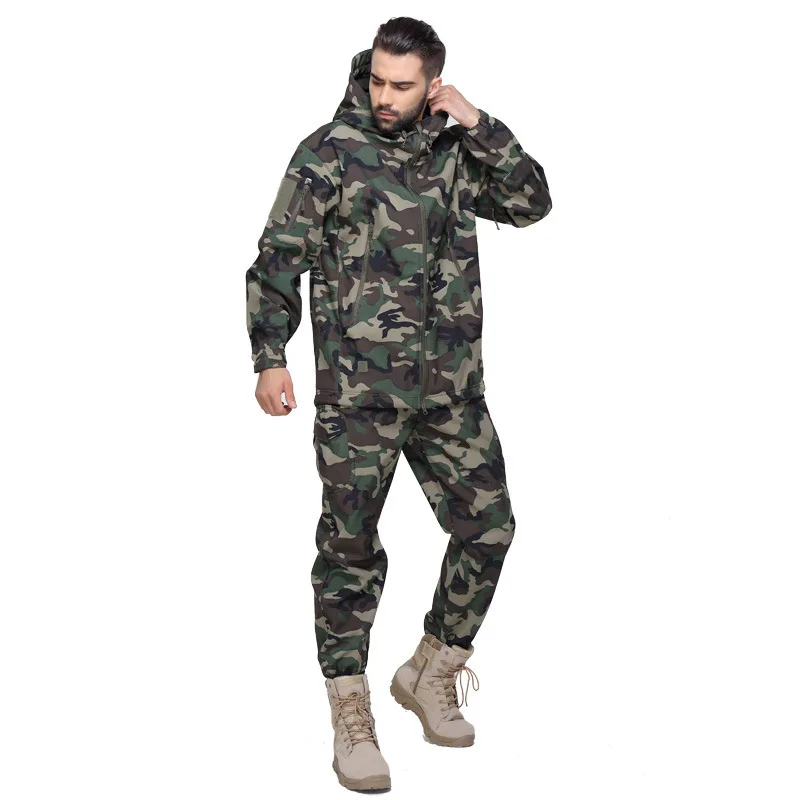 Ткань Софтшелл Камуфляж Купить