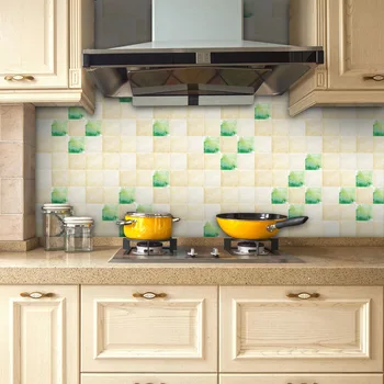 

Self-Adhesive Wall Sticker Kitchen High-temperature Resistant New Style Mosaic Tile tie pvc Kitchen Oil Resistant High-temperatu