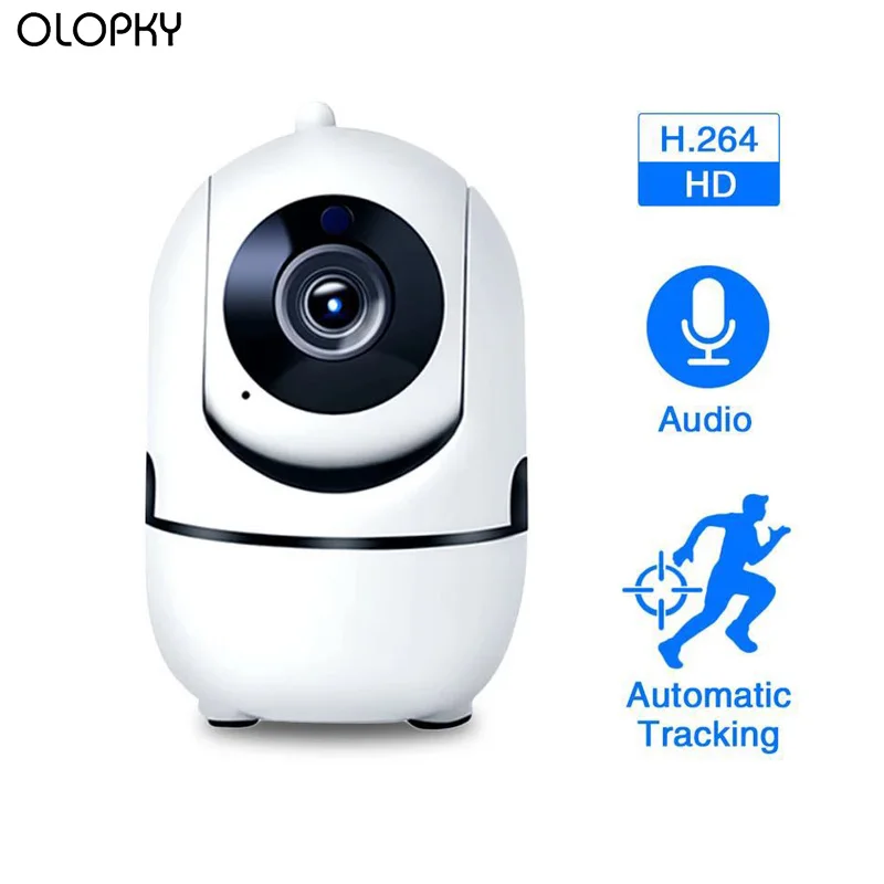 

New HD Wireless IP Camera Wifi IP CCTV Camera Wifi Mini Network Video Surveillance Auto Tracking Camera IR Night Vision Camera