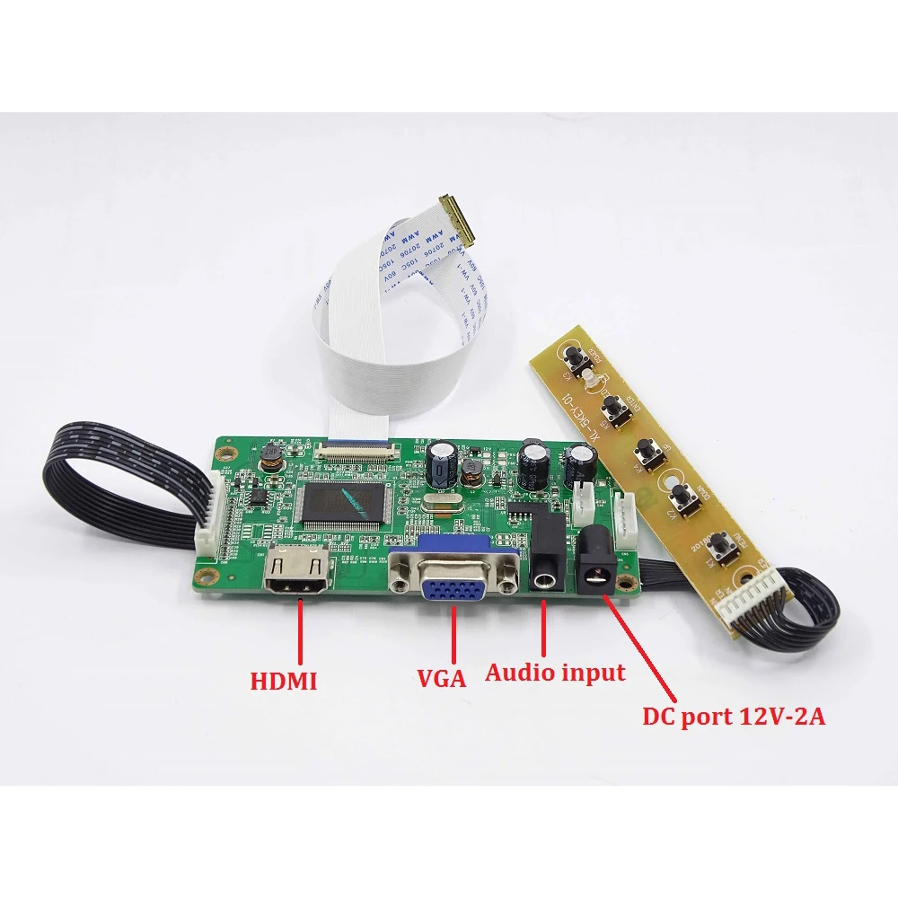 Для LP156WF4(SP)(B1)/(SP)(C1)/(SP)(D1) 1920X1080 кабель дисплея EDP плата контроллера 15," HDMI VGA lcd diy 30pin Монитор 60 Гц