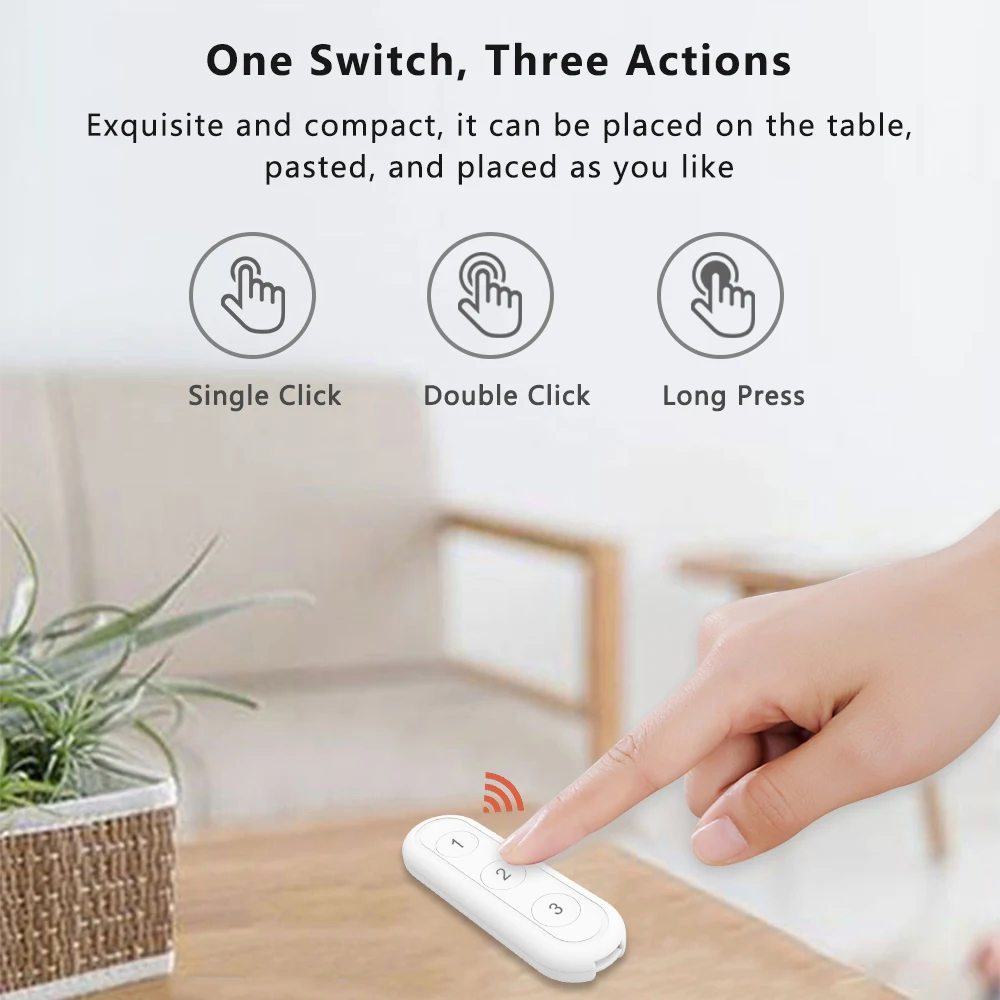 ZigBee 3.0 Wireless 12 Push Button Remote Tuya Scene Automation Control Switch Smart Life Alexa Home Assistant Zigbee2MQTT motion detector light switch