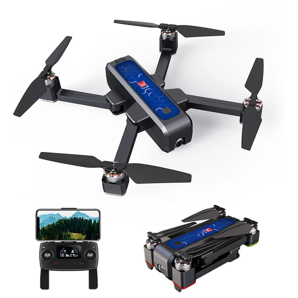 MJX B4W gps мини-Дрон с камерой 2K 5G Wifi FPV оптический полёт 20 минут складной Квадрокоптер дистанционные игрушки удержание высоты Радиоуправляемый Дрон