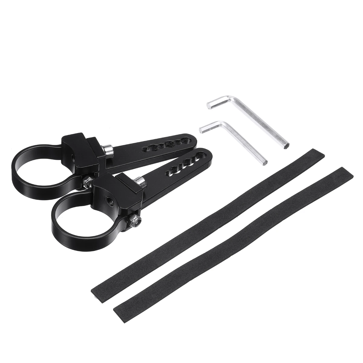 2X Tube Bull Roll Bar Light LED Bar Mount Bracket Clamps Holder For Auto Car Truck Trailor Off Road ATV UTV