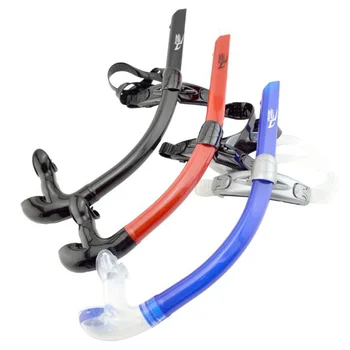 

Professional Swimming Dreathing Tube Snorkel Silicone Mouthpiece Scuba Diving Set Tube Dry Snorkeling Equipment 2020 new `1