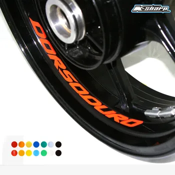 

8 X custom inner rim decals bike reflective signs stickers stripes FIT DORSODURO