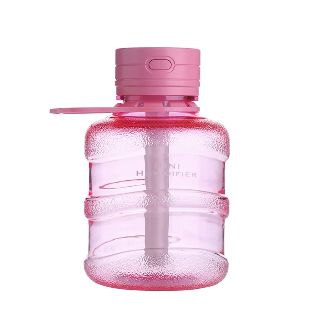 

Lovely Cute Mini Bucket Shape USB Humidifier LED Night Light Home Office Car Humidifiers Mist Maker Air Purifier