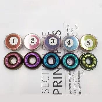 

5 Pcs/set Mixed Color Resin DIY Jewelry Making Craft Glowing Powder Luminous Pigment Set Crystal Epoxy Filling Material