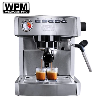 

Welhome Coffee Machine Maker KD-135B 15Bar Espresso Machine Commercial Semi-automatic Household Italian Espresso Maker 220V