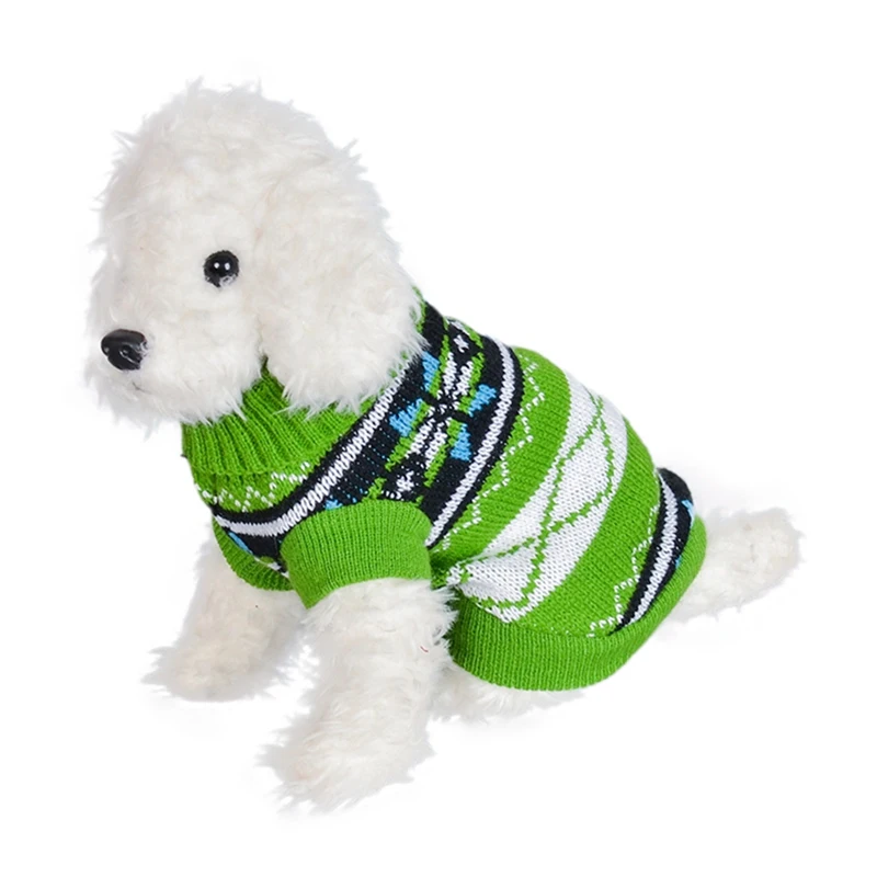 Одежда для домашних животных собака зима сохраняет тепло джемпер свитер водолазка Осень Зима Собаки котята кошки мягкая удобная вязаная одежда