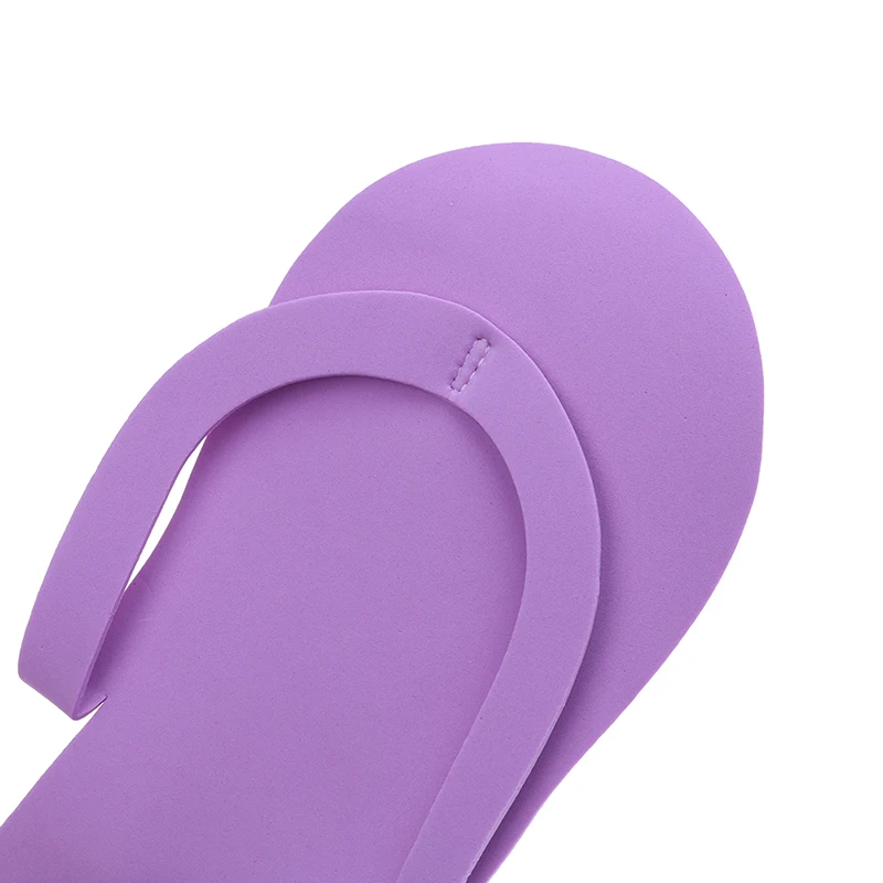 12 pares spa pedicure sandálias de espuma descartável chinelos de espuma pedicure slippper para salão de beleza spa pedicure flip flop ferramentas