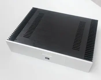 

4309 external heat dissipation aluminum amplifier case, simple structure, high efficiency heat dissipation, small class a