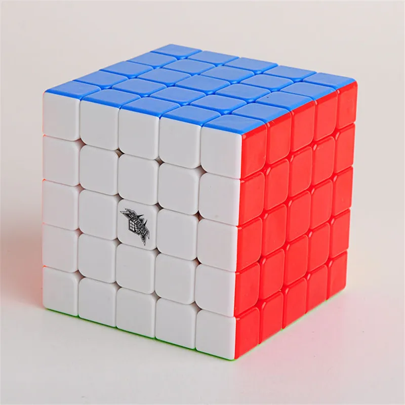Бренд Cyclone Boys 5x5x5, волшебный кубик без наклеек/черный, профессиональный вызов, 5x5, скоростной кубик, игра-головоломка, кубики для детей, Подарочные игрушки