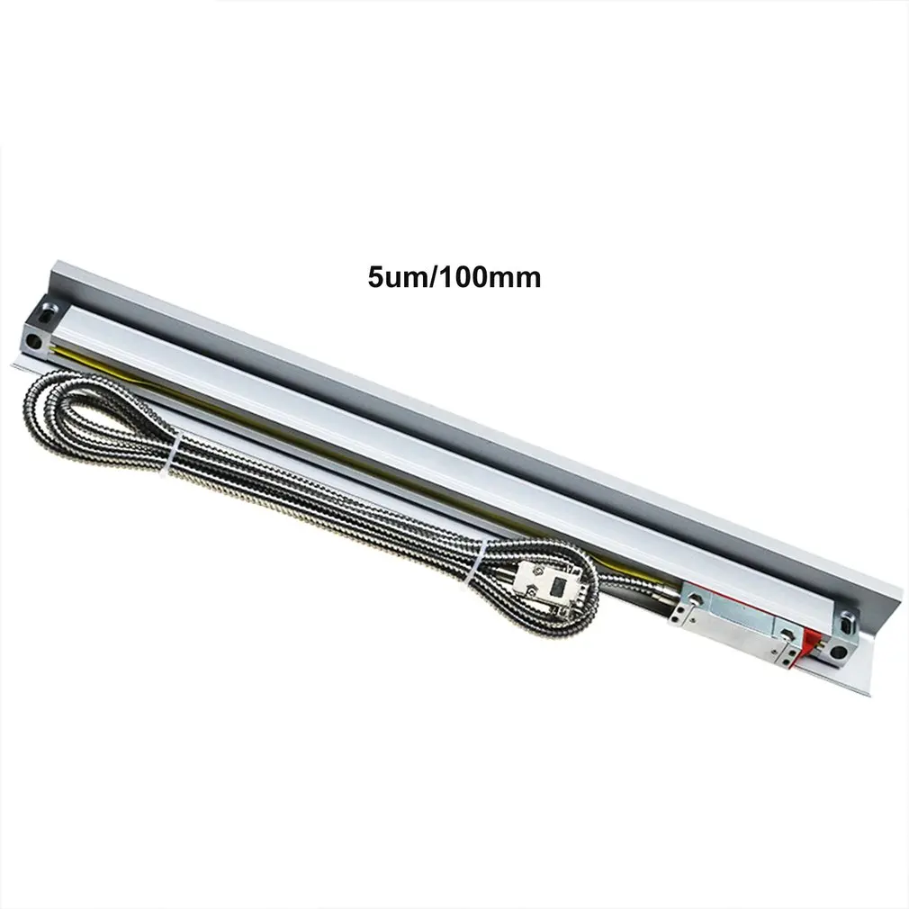 

High Precision 1um/5um Linear Encoder/Sensor/Ruler Scale Measuring Tools Length 100 200 300 400 mm for Machines