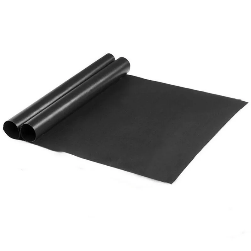 3Pcs Non-stick BBQ Grill Mat 40*33cm Baking Mat Cooking Grilling Sheet Heat Resistance Easily Cleaned Kitchen For Party