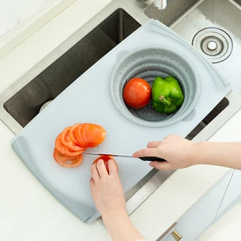 

Home Kitchen Chopping Blocks Tool Foldable Cutting Board Kitchen Cutting Boards Classification Washable Chopping Board