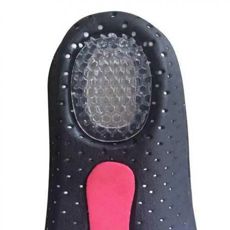Sports Insoles Flat Foot Arch Support Deodorant Breathable Insoles Shock Absorbent Foot Pad Heel Gel Cushion Shoe Pads Inserts