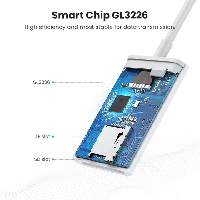 Ugreen-lector de tarjetas USB tipo C a SD, TF, Micro SD, 4,0, UHS-II, 3,1, OTG, adaptador de lector de tarjetas de memoria para iPad Pro 2020, MacBook Ugreen-lector de tarjetas USB tipo C a SD, TF, Micro SD, 4,0, UHS-II, 3,1, OTG, adaptador de lector de tarjetas de memoria para iPad Pro 2020, MacBook