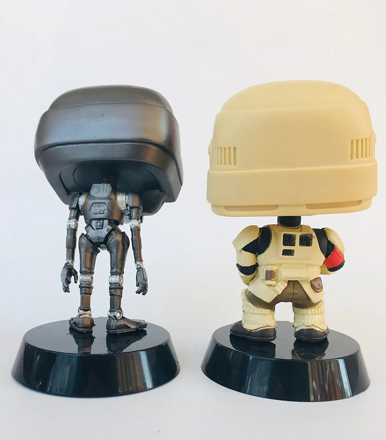 Funko pop Звездные войны ручной Эмаль анимация модель марионетки Черный и белый цвета солдаты dead