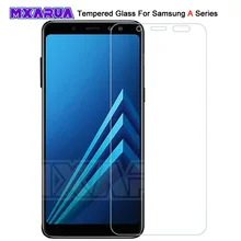 9H закаленное стекло для samsung Galaxy A7 A5 A3 Защитная пленка для экрана для samsung A6 A8 Plus A9