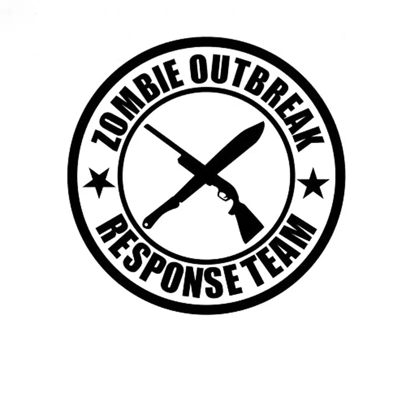 

Funny Creative Zombie Response Team Car Sticker Automobiles Motorcycles Exterior Accessories Vinyl Decals