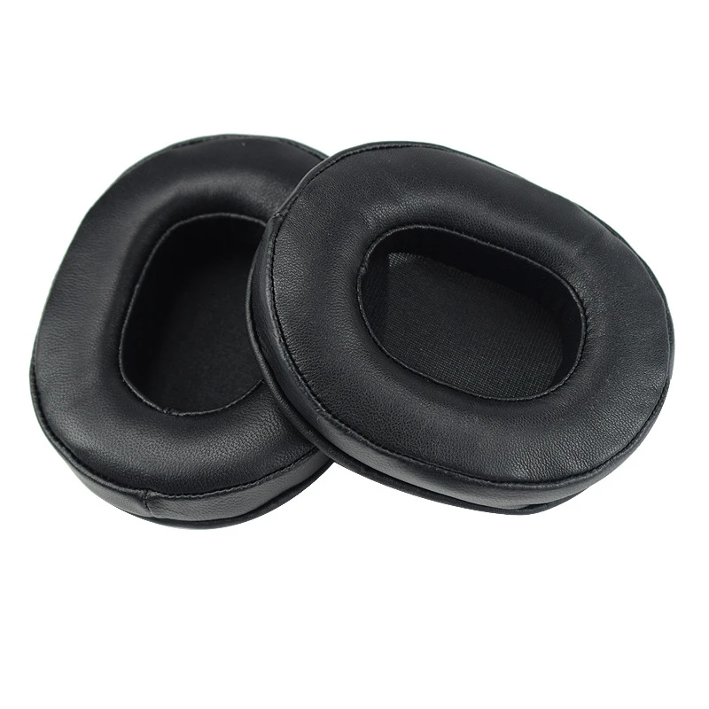 Soft Sheepskin Leather Foam Ear Pads Cushions for Audio Technica ATH MSR7 M40 M50X Headphones High Quality Hypertrophy Ear pad