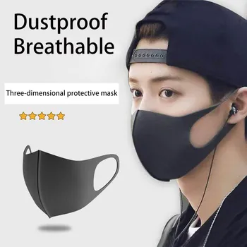 

1PCS Unisex Reusable Mask Fashion Breathable Washable Mask Anti Haze Dustproof Suntan Face Mask For Personal Outdoor Protection