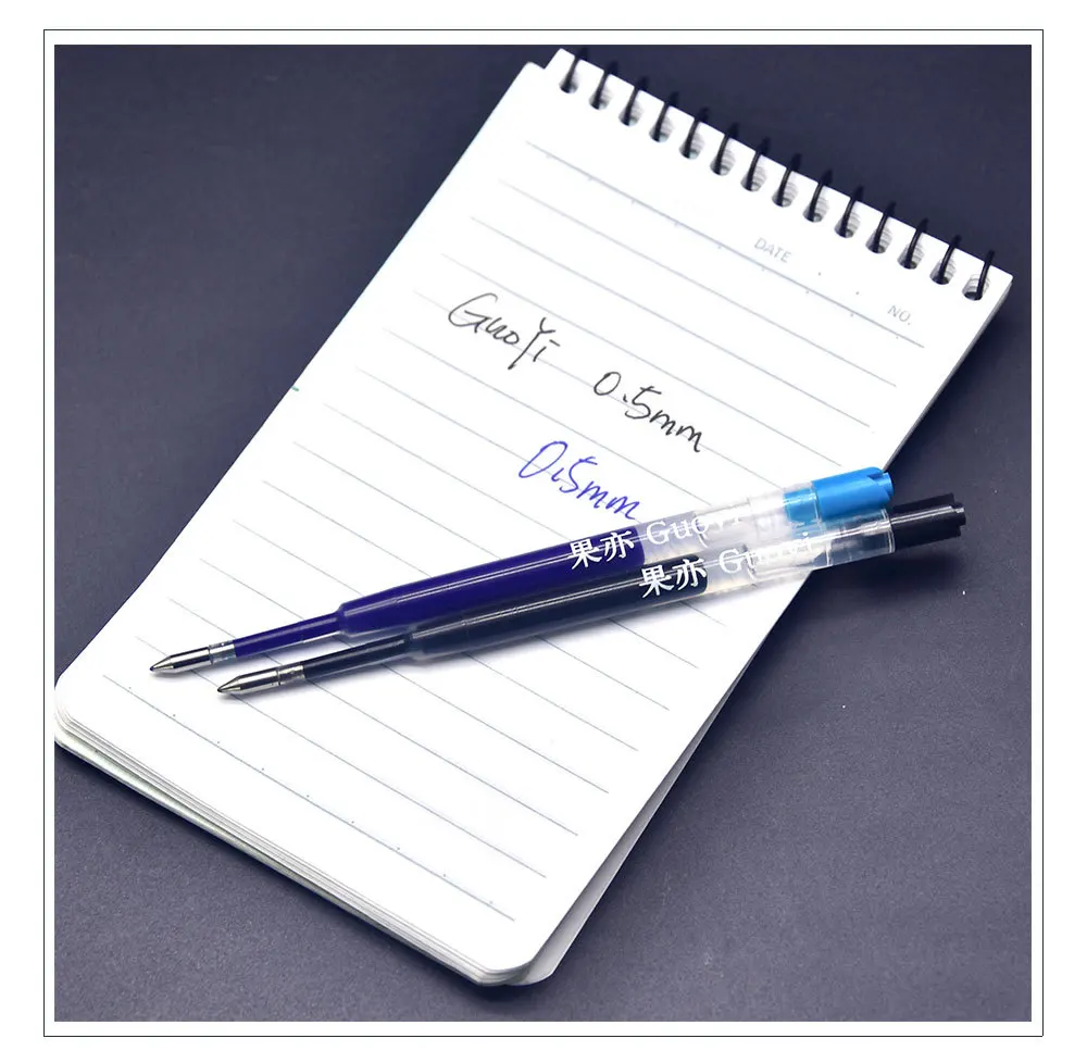 CCCAGYA B006 гелевая ручка, заправка 10 шт./лот, 0,5 мм, для обучения, канцелярских принадлежностей, школы, пишущая шариковая ручка и бизнес-аксессуары для отелей