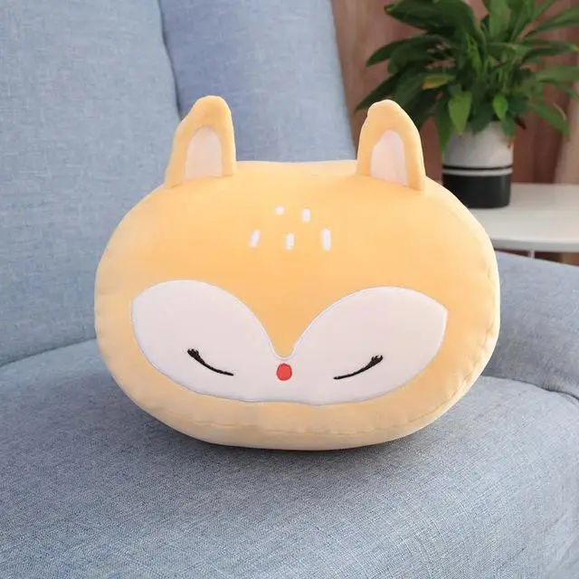 8 видов стилей мягкий Handwarm Kawaii коала ленивый Единорог плюшевая игрушка-подушка мультяшный Пингвин динозавр Кролик Мышь Мягкая игрушечная печать - Цвет: E
