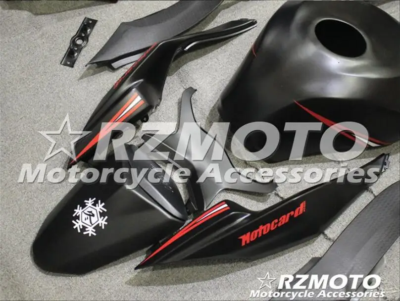 4 подарки ABS литьевая форма мотоцикл Полный обтекатели подходит для Kawasaki ZX-6R 09 10 11 12 2009-2012 набор на заказ матовый черный хороший