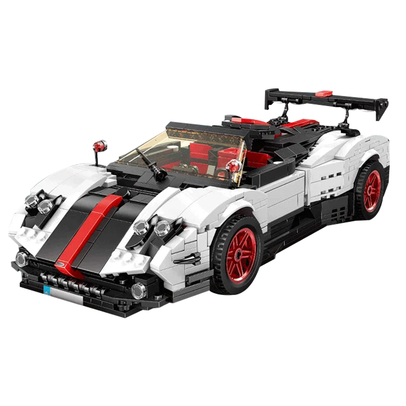 960pcs Yeshin 23002 Technic Машинки Игрушки MOC Pagani скоростной комплект гоночных автомобилей детские рождественские игрушки подарок Сборка строительные блоки наборы кирпичей - Цвет: 960pcs