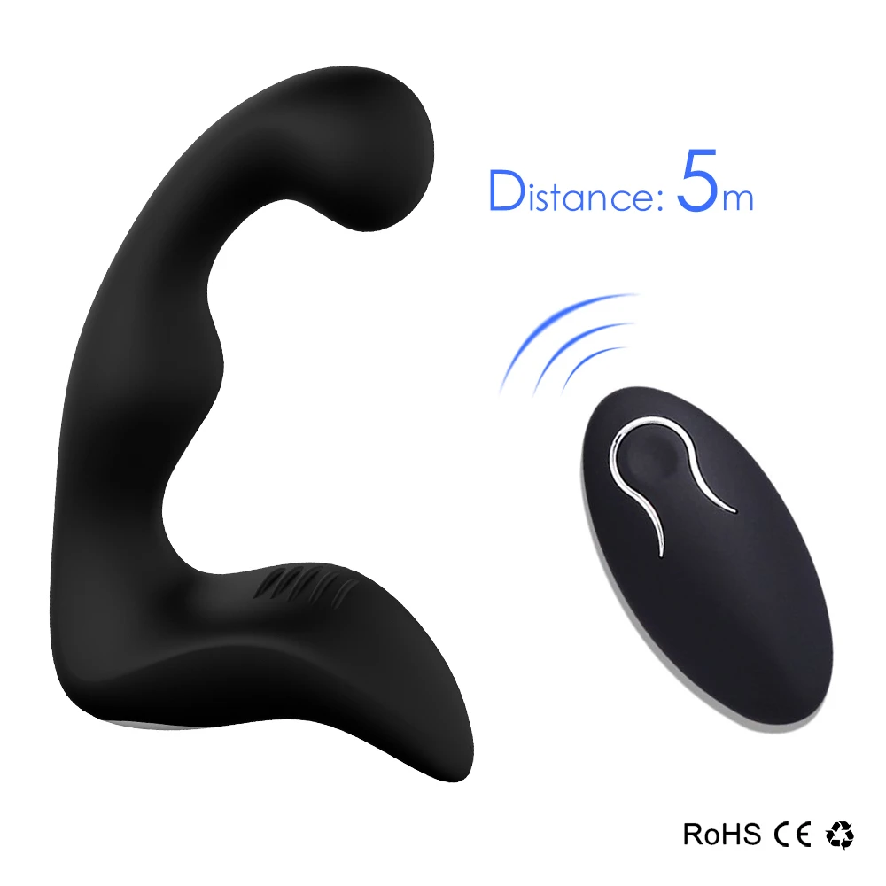 Беспроводной массажер простаты с дистанционным управлением USB зарядка анальные