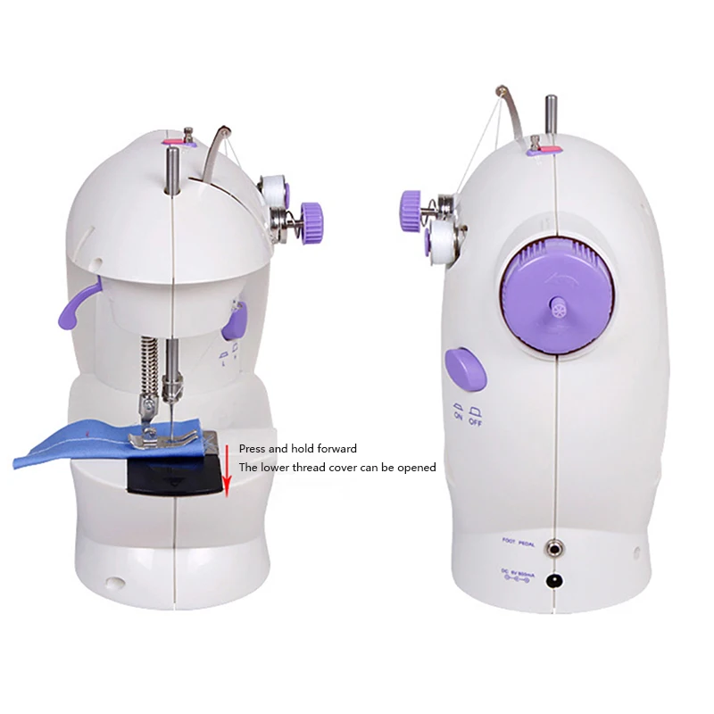 Швейная машина для шитья Costura Maquina De Mini Hand A Sew Prensatelas Coser бытовые швейные