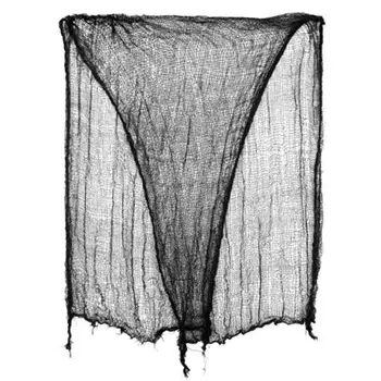 

100x160cm Halloween Creepy Cloth Drape Doorways Entryways Windows Cover Gauze Spooky Halloween Decorations Party Props