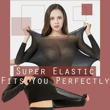 

Seamless Elastic Thermal Inner Wear Against Cold Winter Must Sexy Warm UK