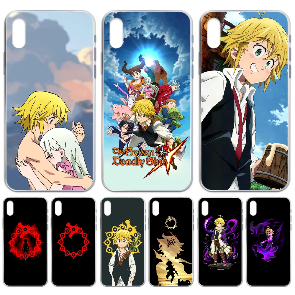 Чехол для телефона с семью смертных грехов Meliodas чехол iphone 4 4S 5 5C 5S 6 6S PLUS 7 8 X XR XS 11 PRO