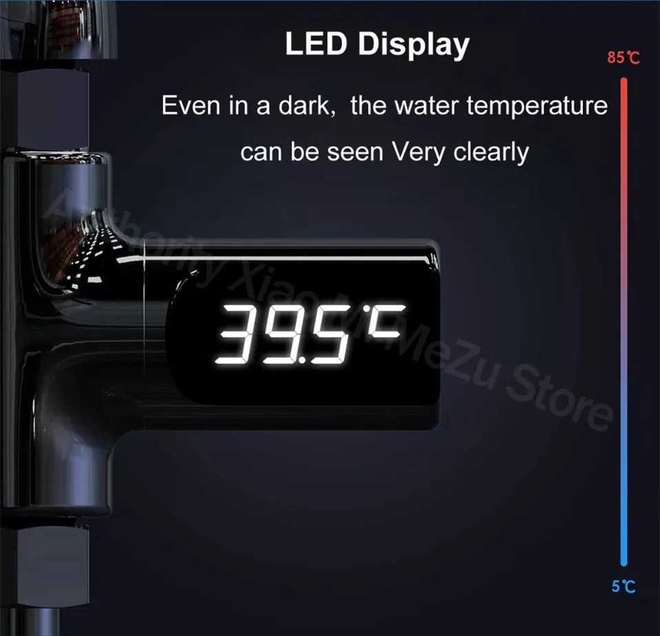 Пассивный светодиодный датчик температуры воды Xiaomi, видимый датчик температуры воды, товары для детских ванн, товары для дома