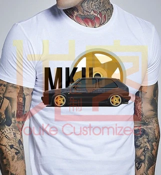 

2020 Fashion Summer T-shirt Germany Classic Legend Car Golf Mk2 Wheels Tires Tees Casual Short Sleeve T shirt