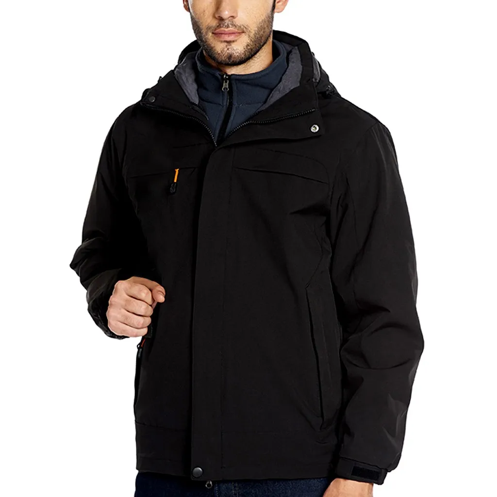 SAGACE Мужская походная куртка для активного отдыха однотонная зимняя спортивная дождевик альпинистская Треккинговая ветровка рыболовные водонепроницаемые куртки