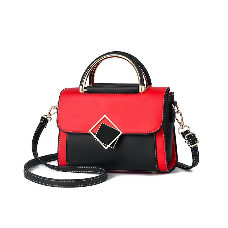 

Famous Designer Brand Bags Shoulder Crossbag Bag 2020 Women PU Leather Luxury Messenger Bags Satchels Shoulder Square Tote