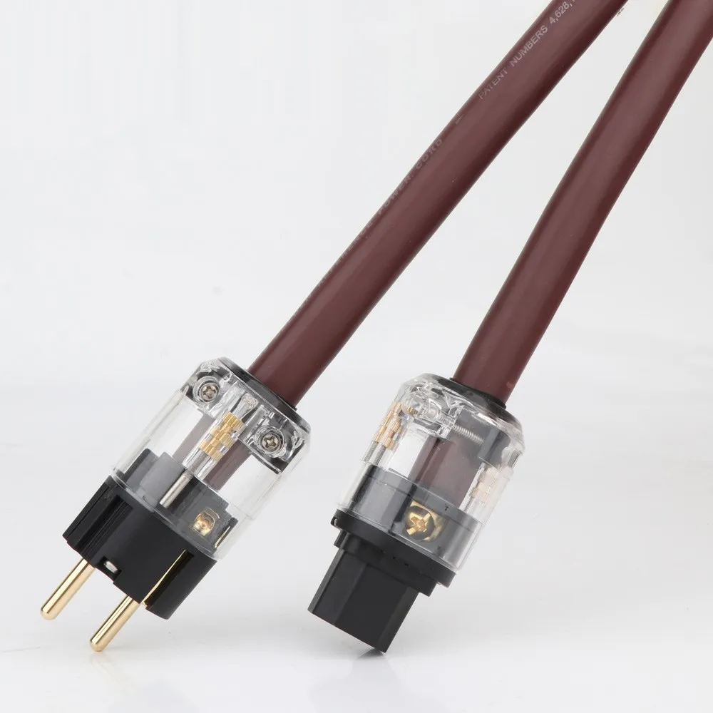 Кабель питания HIFI Cardas P029 + C029 золотой штекер для ЕС/США гнездовой разъем IEC |