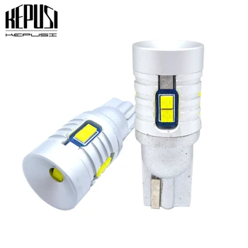 

2X Car T10 Canbus Error free W5W 168 194 Car Motorcycle LED Reading Mirror License Plate Width Light White LED Bulb Lamp