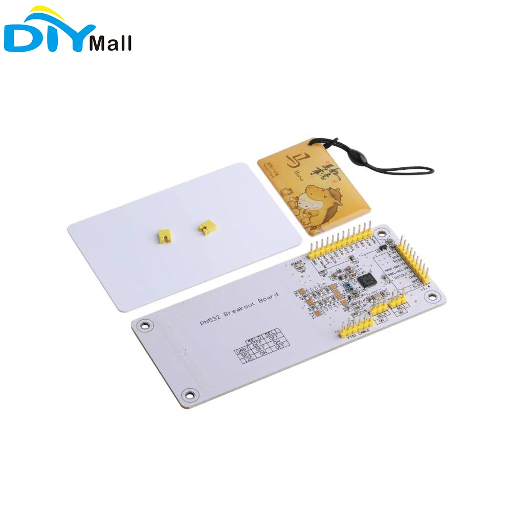 

PN532 NFC/RFID Development Board V1.3 for Compatible with Arduino + White Card