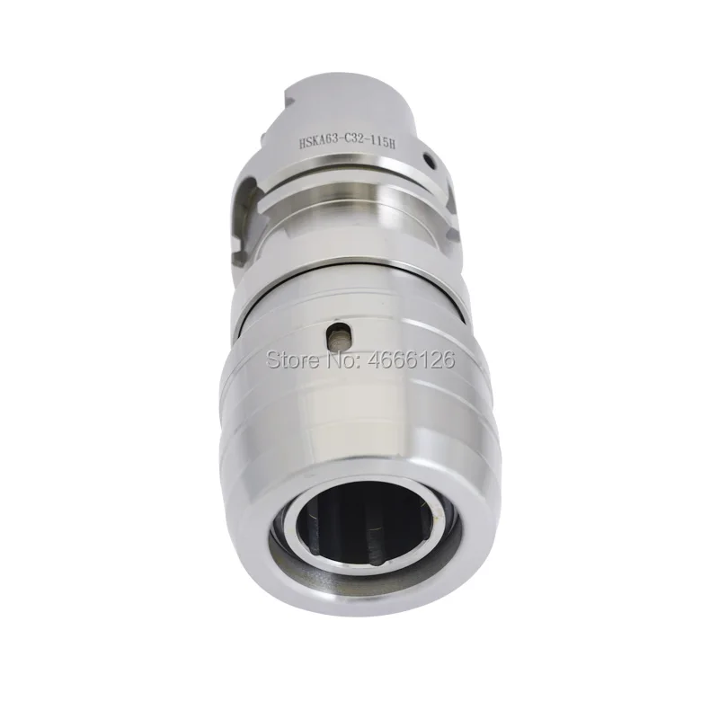 HSK63A C32 115L интегральный самоблокирующийся ручной инструмент с высокой точностью динамического баланса и мощной фрезерной ручкой