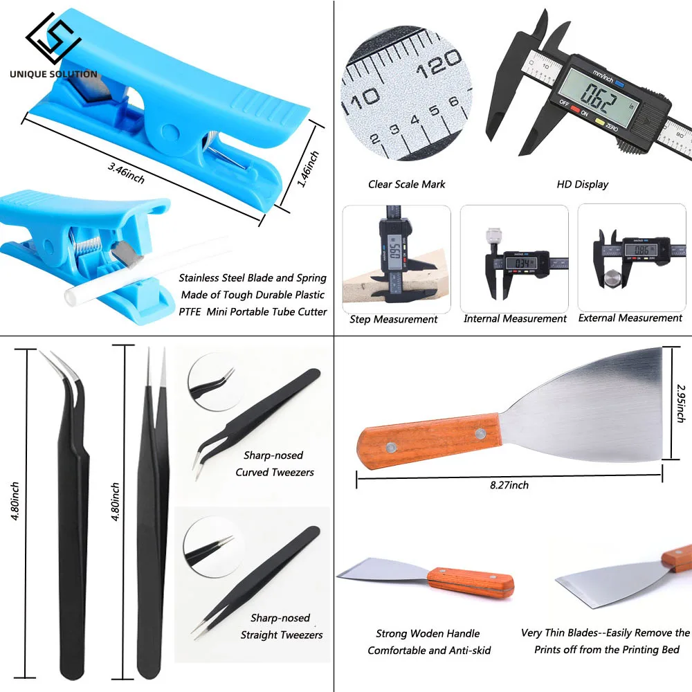 3d Printer Parts 3d Print Removal Tools Kit Complete 3d Print Finishing Tool  Retouch Use For 3d Printer Pla Resin Printer Model - 3d Printer Parts &  Accessories - AliExpress