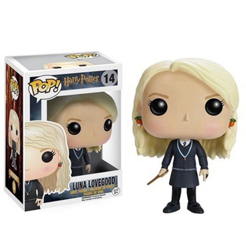 Funko POP Гарри Северус Снейп Луна Добби Гермиона рубеус Виниловая фигурка Коллекция Модель игрушки подарки 2F12