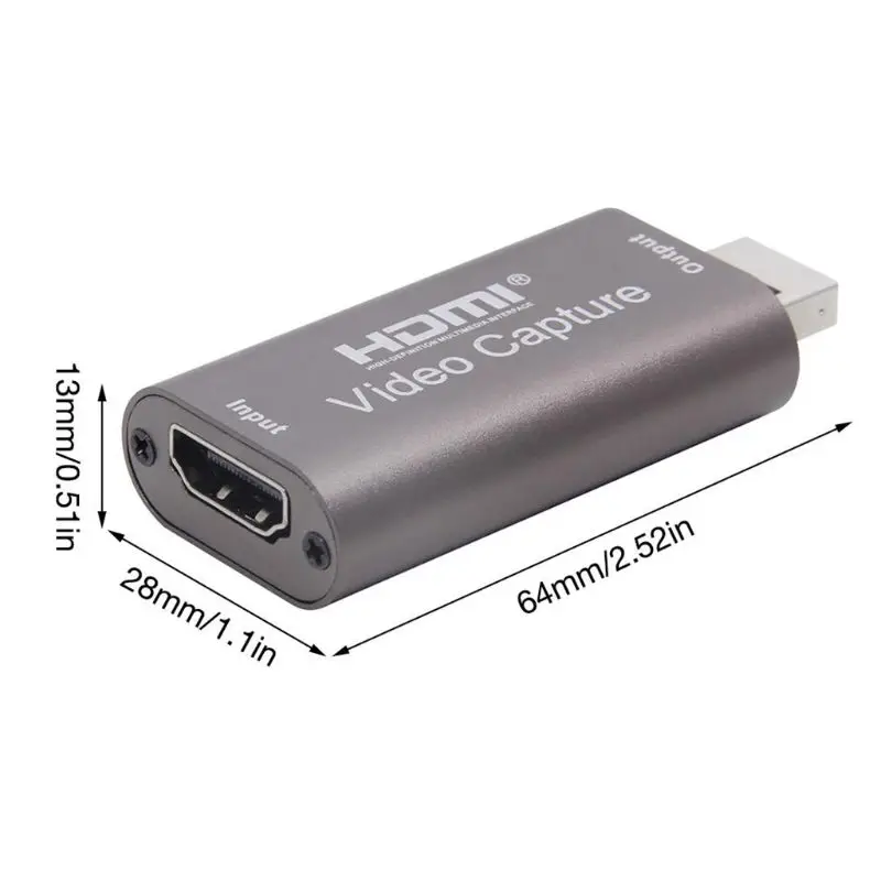 

Audio- Video Game Capture Card to USB 1080p USB3.0 Video Screen Recorder