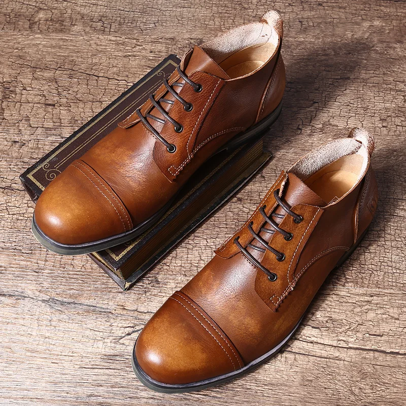 

Brand Italian mens formal shoes genuine leather comfortable high quality wedding shoes 6 style